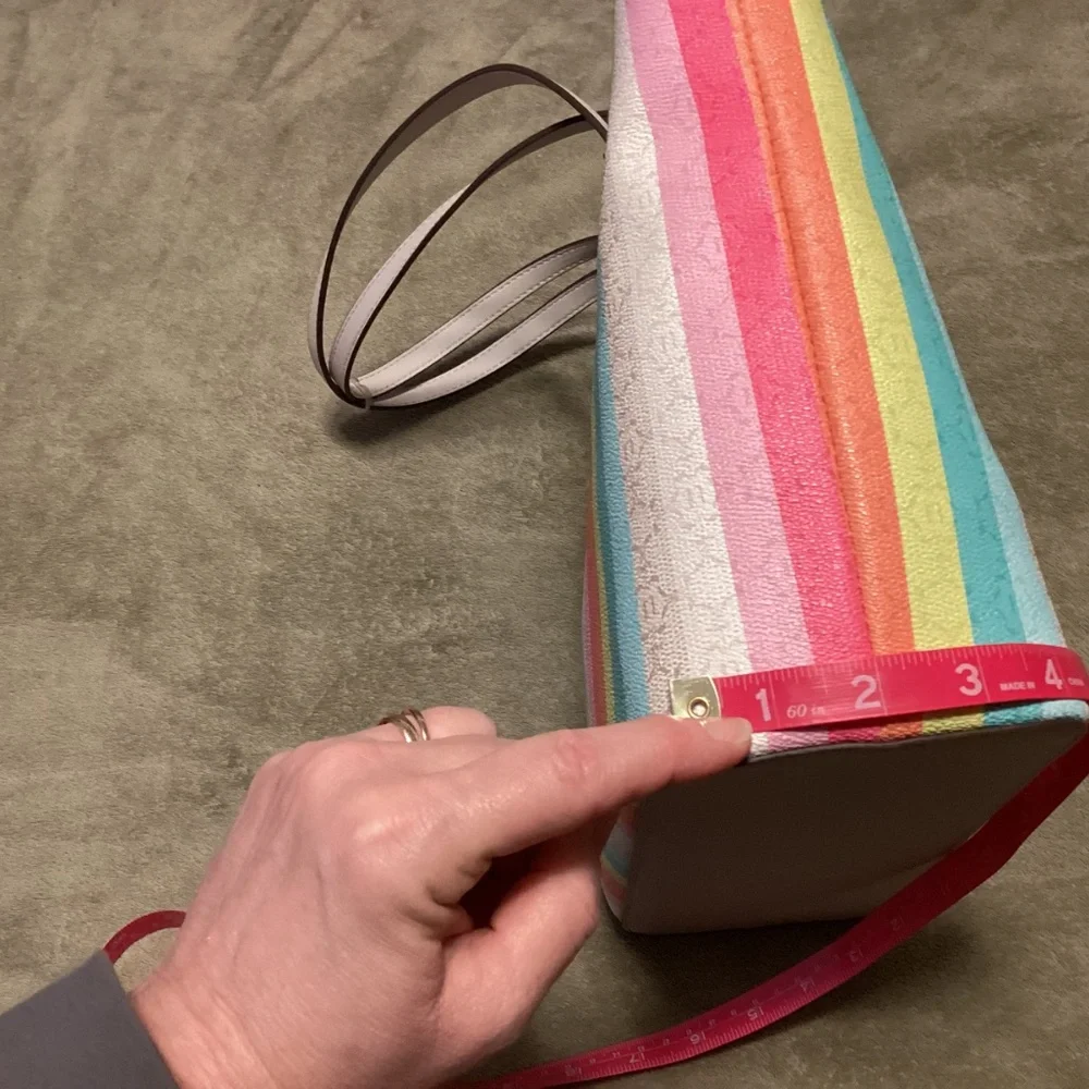 Nanette Lepore Multicolor Striped Shoulder Bag - Picture 9 of 16